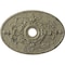 Ekena Millwork Alexa Medallion (Canopies up to 5 5/8"), 30 3/4"W x 21 1/4"H x 3 7/8"ID x 1 5/8"P, Castle Stone CM21X30ALCSC - alternate 1